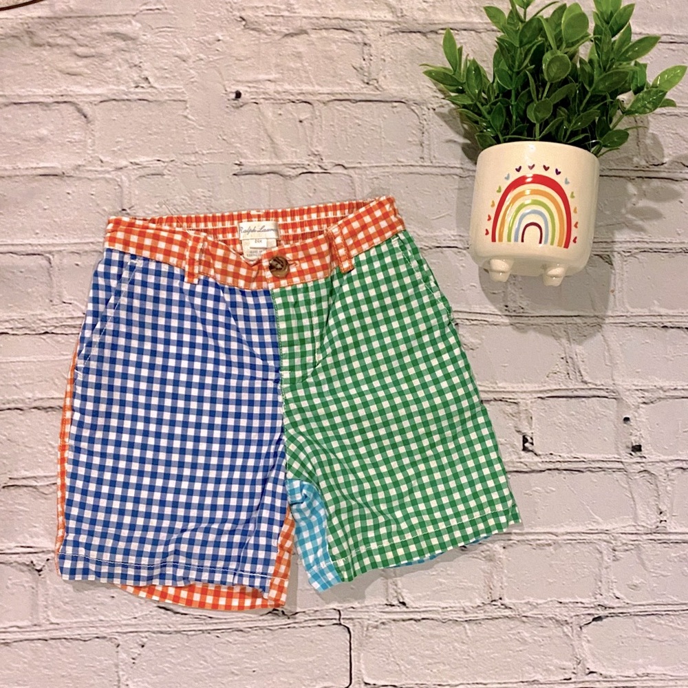 Ralph Lauren colorful plaid shorts 24months | 2T